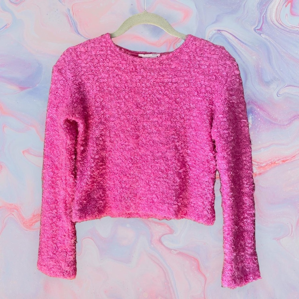 Mohair agnesB Y2K sweater